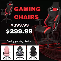 Save Up to $100 on Gaming Chairs